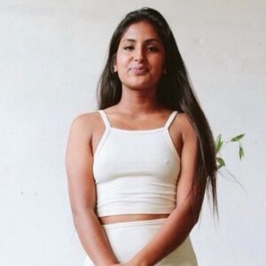 ARQ organic stretch-cotton crop tank (old style)